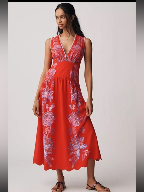 FARM Rio Dresses & Skirts - Farm Rio Porcelain Garden Dress Size Medium NWT $298